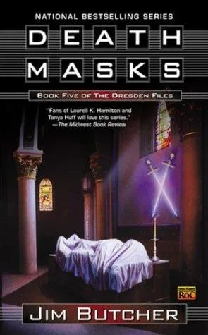 Cover of Death Masks by Jim Butcher