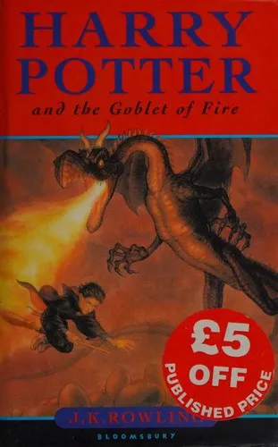 Cover of Harry Potter and the Goblet of Fire by J. K. Rowling
